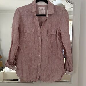 M&S linen Button-Up Shirt